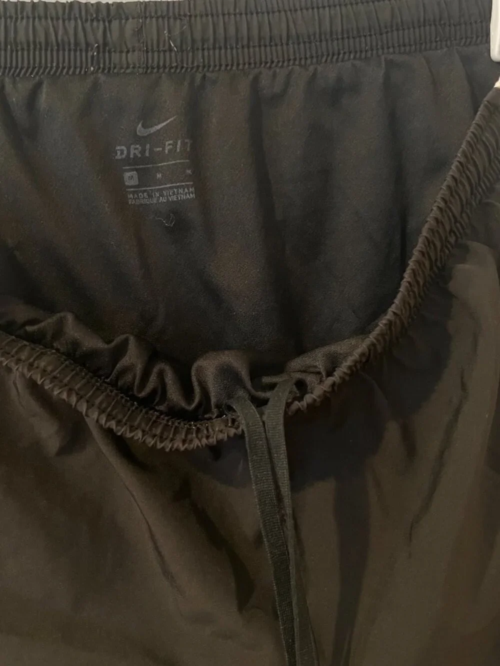 Nike Black and Grey Workout Shorts | Size Medium
